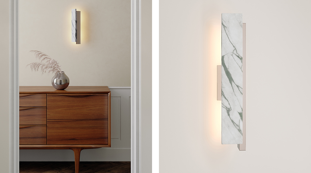 marble wall lamp - signatures singulieres magazine