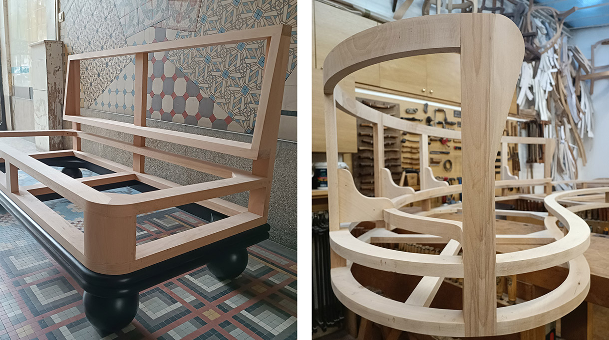 atelier monier - made-to-measure interior benches